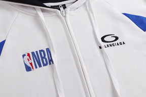Moletom Balenciaga x NBA Oversized White