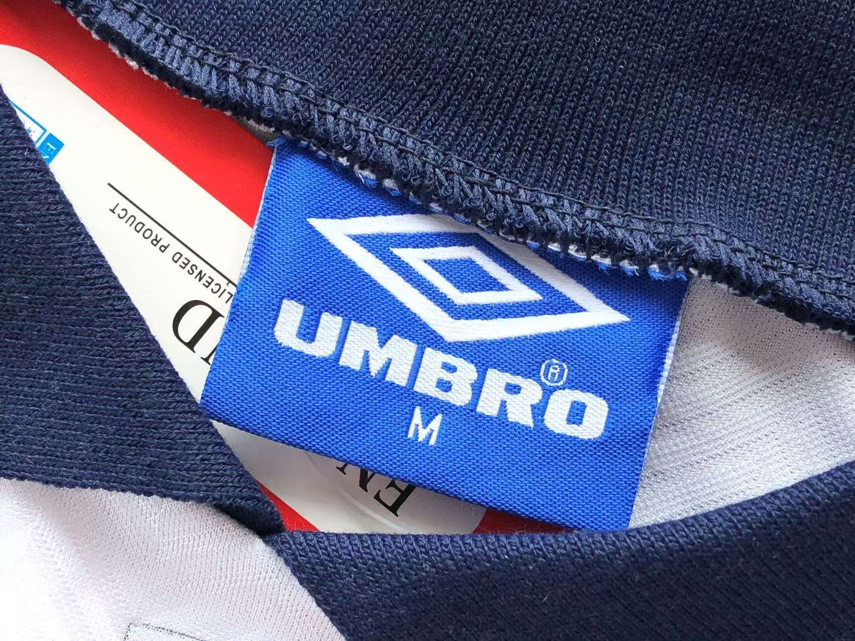 Camiseta Umbro x Stussy England 1993/94
