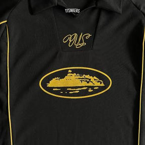 Camiseta Corteiz Talismo Preta e Amarelo